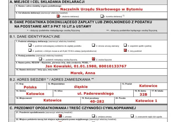 Jak wypełnić PCC-3 pożyczka, aby uniknąć kar podatkowych?