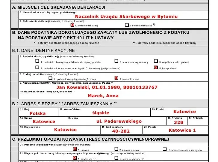 Jak wypełnić PCC-3 pożyczka, aby uniknąć kar podatkowych?